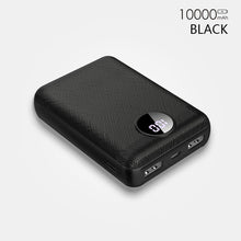 Load image into Gallery viewer, PZOZ Power Bank 10000mAh Dual USB Mobile Phone External Battery Fast Charge For iphone xiaomi mi Portable Charger mini PowerBank