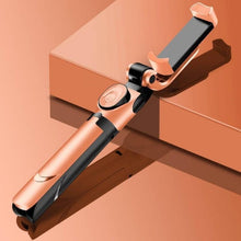 Load image into Gallery viewer, Retractable Handheld Tripod Selfie Stick Bluetooth Extendable Monopod Selfie Stick Tripod for iPhone Samsung HuaWei XiaoMi