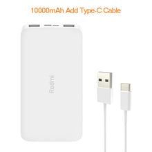 Load image into Gallery viewer, Newest Xiaomi Redmi Original Power Bank 20000mAh 18W Quick Charge 10000mAh Powerbank Fast Charging Portable Charger