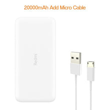Load image into Gallery viewer, Newest Xiaomi Redmi Original Power Bank 20000mAh 18W Quick Charge 10000mAh Powerbank Fast Charging Portable Charger
