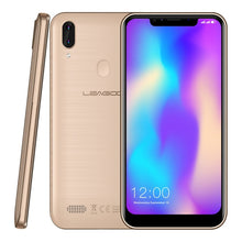 Load image into Gallery viewer, Original LEAGOO M11 4G Fingerprint Mobile Phone 6.18&quot; Dual SIM Android 8.1 Quad Core 2GB RAM 16GB ROM 4000mAh Face ID Smartphone