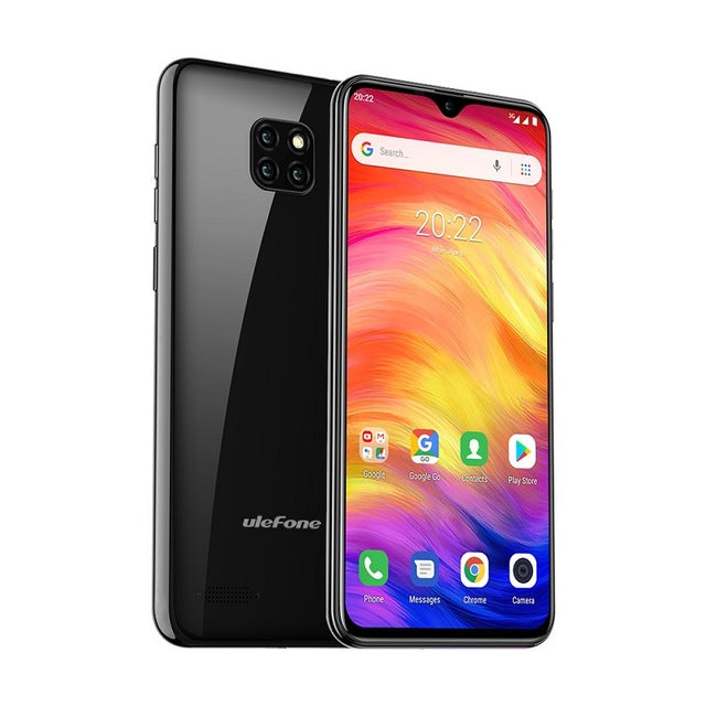 Ulefone Note 7 Smartphone 3500mAh 19:9 Quad Core 6.1inch Waterdrop Screen 16GB ROM Mobile phone WCDMA Cellphone Android8.1