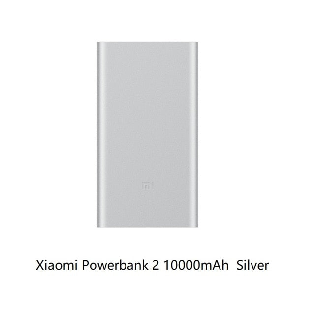 New Xiaomi Mi Power Bank 2s 10000 mAh Redmi Power Bank 20000mAh Dual USB Port Quick Charge Powerbank Ultra-thin External Battery