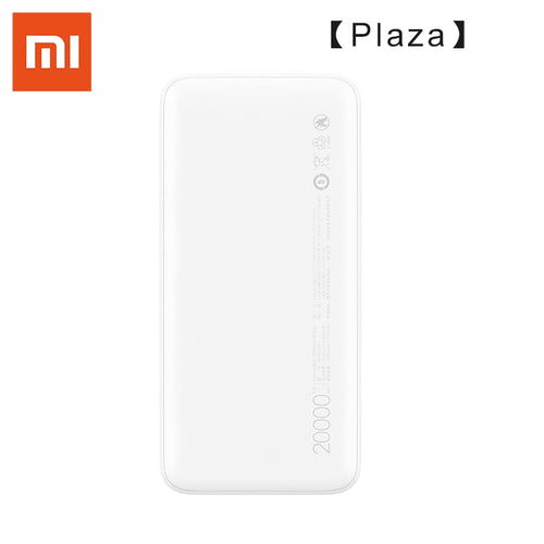(Plaza) Newest Xiaomi Redmi Power Bank 20000mAh QC 3.0 USB Type C18W Quick Charge Powerbank Fast Charging Portable Charger