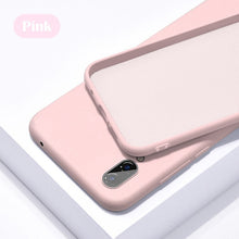 Load image into Gallery viewer, Original Silicone Phone Case For iPhone 6 6s 7 8 Plus X XS Max XR Back LOGO Cover For iPhone 11 Pro Case 11Pro Max New 2019