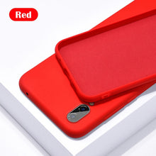 Load image into Gallery viewer, Original Silicone Phone Case For iPhone 6 6s 7 8 Plus X XS Max XR Back LOGO Cover For iPhone 11 Pro Case 11Pro Max New 2019