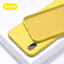 Load image into Gallery viewer, Original Silicone Phone Case For iPhone 6 6s 7 8 Plus X XS Max XR Back LOGO Cover For iPhone 11 Pro Case 11Pro Max New 2019