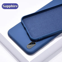 Load image into Gallery viewer, Original Silicone Phone Case For iPhone 6 6s 7 8 Plus X XS Max XR Back LOGO Cover For iPhone 11 Pro Case 11Pro Max New 2019