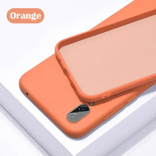 Load image into Gallery viewer, Original Silicone Phone Case For iPhone 6 6s 7 8 Plus X XS Max XR Back LOGO Cover For iPhone 11 Pro Case 11Pro Max New 2019