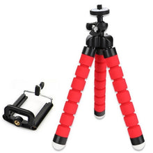 Load image into Gallery viewer, YUN Mini Flexible Sponge Octopus Tripod For iPhone Xiaomi Huawei Smartphone Tripod for Gopro Camera Accessory With Phone Clip