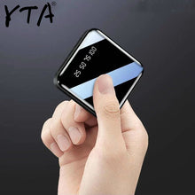 Load image into Gallery viewer, Mini Power Bank 30000mAh For iPhone X Xiaomi Mi Powerbank Pover Bank Charger Dual Usb Ports External Battery Poverbank Portable