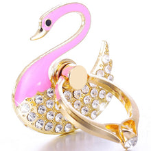 Load image into Gallery viewer, Universal 360 Rotating cute Cartoon Rhinestone Cellphone Accessories Finger Ring Stent Mobile phone holder stand for iphone phon