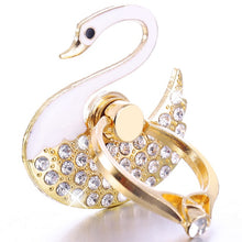 Load image into Gallery viewer, Universal 360 Rotating cute Cartoon Rhinestone Cellphone Accessories Finger Ring Stent Mobile phone holder stand for iphone phon