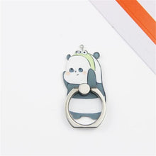 Load image into Gallery viewer, UVR Moblile Phone holder stand Finger Ring Accessories Cute Bear Panda for iphone 8 XS X 7 plus CellPhone Universal