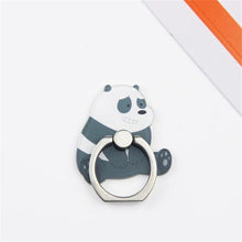 Load image into Gallery viewer, UVR Moblile Phone holder stand Finger Ring Accessories Cute Bear Panda for iphone 8 XS X 7 plus CellPhone Universal